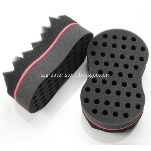 Big Holes Barber Hair Brush Sponge Dreads